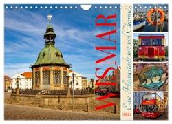 Wismar ¿ Eine Hansestadt mit viel Charme (Wandkalender 2024 DIN A4 quer), CALVENDO Monatskalender