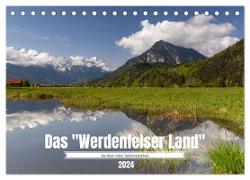 Werdenfelser Land (Tischkalender 2024 DIN A5 quer), CALVENDO Monatskalender