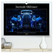 Surreale Oldtimer (hochwertiger Premium Wandkalender 2024 DIN A2 quer), Kunstdruck in Hochglanz