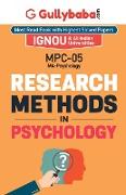 MPC-05 Research Methods in Psychology