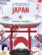 Utforska Japan - Kulturell målarbok - Klassisk och modern kreativ design av japanska symboler