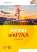 Heimat und Welt 9 / 10. Arbeitsheft. Thüringen