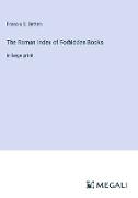 The Roman Index of Forbidden Books