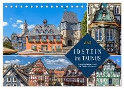 Idstein im Taunus - Ehemalige Residenzstadt der Fürsten von Nassau (Tischkalender 2024 DIN A5 quer), CALVENDO Monatskalender