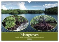 Mangroves - Valuable Habitat (Wall Calendar 2024 DIN A3 landscape), CALVENDO 12 Month Wall Calendar