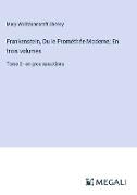 Frankenstein, Ou le Prométhée Moderne, En trois volumes