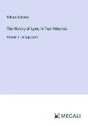 The History of Lynn, In Two Volumes