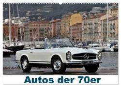 Autos der 70er (Wandkalender 2024 DIN A2 quer), CALVENDO Monatskalender