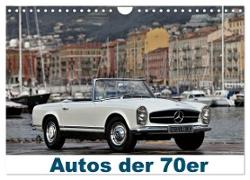 Autos der 70er (Wandkalender 2024 DIN A4 quer), CALVENDO Monatskalender