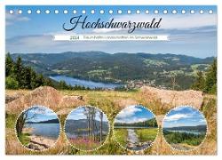 Hochschwarzwald - Traumhafte Landschaften im Schwarzwald (Tischkalender 2024 DIN A5 quer), CALVENDO Monatskalender