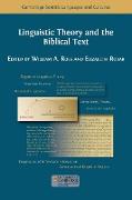 Linguistic Theory and the Biblical Text