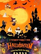 A Terrifyingly Fun Halloween | Coloring Book for Kids | Adorable Horror Scenes to Enjoy Halloween