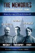 The Memories of a Russian Yesteryear - Volume I