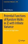 Potential Functions of Random Walks in ¿ with Infinite Variance