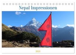 Nepal Impressionen (Tischkalender 2024 DIN A5 quer), CALVENDO Monatskalender