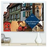 Fassadenrausch in Colmar (hochwertiger Premium Wandkalender 2024 DIN A2 quer), Kunstdruck in Hochglanz
