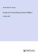 House And Home Papers, Seventh Edition