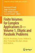Finite Volumes for Complex Applications X¿Volume 1, Elliptic and Parabolic Problems