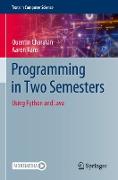 Programming in Two Semesters