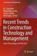 Recent Trends in Construction Technology and Management