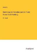 Sammlung der Verordnungen der freien Hanse-Stadt Hamburg