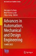 Advances in Automation, Mechanical and Design Engineering