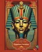 Egyptens faraoner - Målarbok för entusiaster av den forntida egyptiska civilisationen