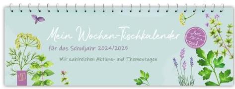 Mein Wochen-Tischkalender für das Schuljahr 2024/2025