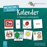 METACOM-Karten: Kalender in Deutsch und Englisch