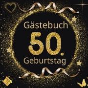 GÄSTEBUCH "Gold Klassik 1" zum 50. Geburtstag