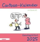Cartoon-Kalender 2025. Ganztag & Hort