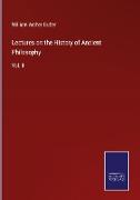 Lectures on the History of Ancient Philosophy