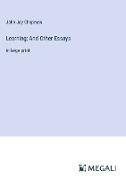 Learning, And Other Essays