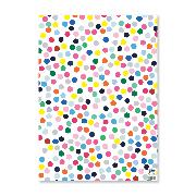 Geschenkpapier. Colourful Spots