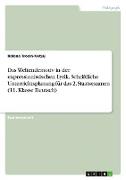 Das Weltendemotiv in der expressionistischen Lyrik. Schriftliche Unterrichtsplanung für das 2. Staatsexamen (11. Klasse Deutsch)