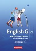 English G 21, Ausgabe A, Band 3: 7. Schuljahr, Klassenarbeitstrainer mit Audios und Lösungen online