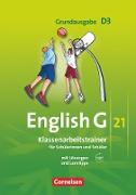 English G 21, Grundausgabe D, Band 3: 7. Schuljahr, Klassenarbeitstrainer mit Lösungen und Audios online