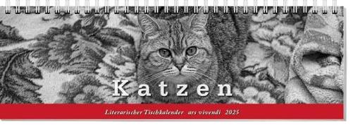 Tischkalender Katzen 2025