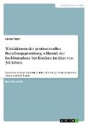 Wirkfaktoren der professionellen Beziehungsgestaltung während der Inobhutnahme bei Kindern im Alter von 3-6 Jahren