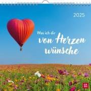 Wandkalender 2025: Was ich dir von Herzen wünsche