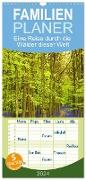 Familienplaner 2024 - Eine Reise durch die Wälder dieser Welt mit 5 Spalten (Wandkalender, 21 x 45 cm) CALVENDO