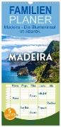 Familienplaner 2024 - Madeira - Die Blumeninsel im Atlantik. mit 5 Spalten (Wandkalender, 21 x 45 cm) CALVENDO