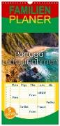 Familienplaner 2024 - Portugal Luftaufnahmen mit 5 Spalten (Wandkalender, 21 x 45 cm) CALVENDO