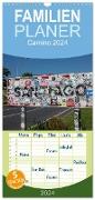 Familienplaner 2024 - Camino 2024 mit 5 Spalten (Wandkalender, 21 x 45 cm) CALVENDO