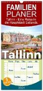 Familienplaner 2024 - Tallinn - Eine Reise in die Hauptstadt Estlands. mit 5 Spalten (Wandkalender, 21 x 45 cm) CALVENDO
