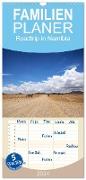 Familienplaner 2024 - Roadtrip in Namibia mit 5 Spalten (Wandkalender, 21 x 45 cm) CALVENDO