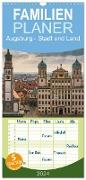 Familienplaner 2024 - Augsburg - Stadt und Land mit 5 Spalten (Wandkalender, 21 x 45 cm) CALVENDO