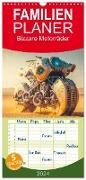 Familienplaner 2024 - Bizzare Motorräder mit 5 Spalten (Wandkalender, 21 x 45 cm) CALVENDO