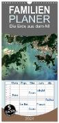 Familienplaner 2024 - Die Erde aus dem All mit 5 Spalten (Wandkalender, 21 x 45 cm) CALVENDO