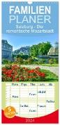Familienplaner 2024 - Salzburg - Die romantische Mozartstadt mit 5 Spalten (Wandkalender, 21 x 45 cm) CALVENDO